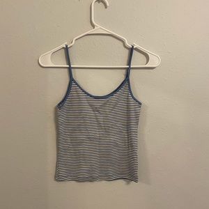 NWOT!! Brandy Melville Striped cropped tank top